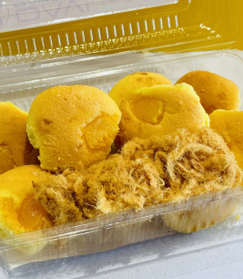 TRỨNG MUỐI CHÀ BÔNG ( HỘP 10 CÁI )