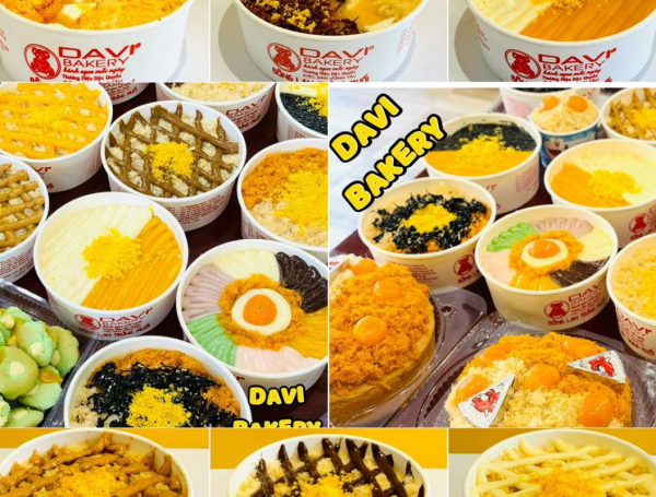 Bánh Bông Lan Trứng Muối DAVI Bakery – Chuẩn Vị Truyền Thống, Mua Ở Đâu Cũng Gần Bạn